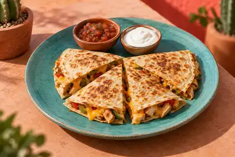 Chicken Cheese Quesadilla