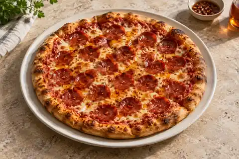 Hot Honey Pepperoni Pizza