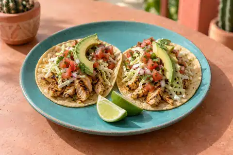 Grilled Chicken Taco Pair