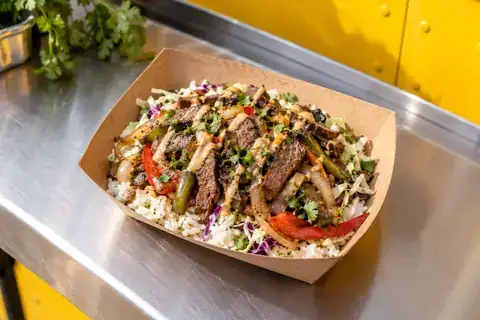 Pepper Steak Rice Bowl