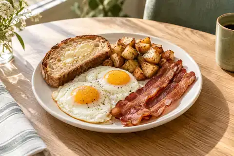 Classic Eggs and Bacon