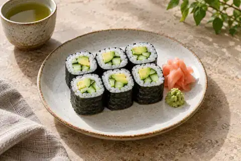 Avocado Cucumber Maki